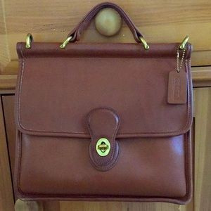 Vintage Coach Willis Bag in British Tan